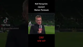 Ralf Rangnick erklärt Pariasek welche Einstellung beim Fußball richtig und wichtig ist.