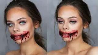 CHELSEA SMILE / Ripped Mouth SFX Makeup Tutorial