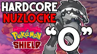 CAN I BEAT A POKEMON SHIELD HARDCORE NUZLOCKE WITH ONLY 'O' POKEMON!?