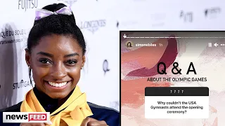 Simone Biles REVEALS Why She Skipped The Olympic Opening Ceremony