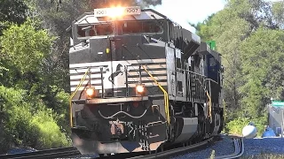 Amtrak, CSX, & Norfolk Southern Trains In Shenandoah Junction, WV
