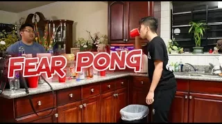 FEAR PONG CHALLENGE *VOMIT WARNING*