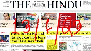 13 January 2023 The Hindu Newspaper Analysis