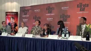 The Karate Kid (2010) Press Conference in Oslo -- PART ONE