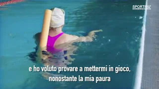 Paura dell'acqua alta: Monica l'ha superata.