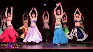 Issam Houshan Drum solo | Group Choreography by Stefanya | L.A. Bellydance Academy | Club Bellydance