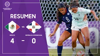 México 4-0 República Dominicana | 2023 Concacaf Women's Under-20 Championship