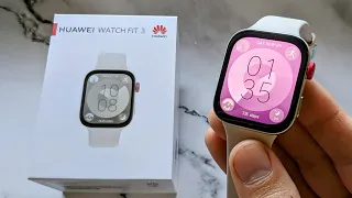 Huawei Watch Fit 3 - BEST Smartwatch of 2024? ( vs Fit 2 & Apple Watch Review)