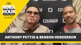 Anthony Pettis, Benson Henderson Discuss Karate Combat Trilogy, Memorable Past, More | The MMA More