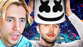 Unmasking Marshmello | xQc Reacts