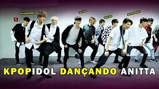 (LEIA  A DESCRIÇÃO) ÍDOLO COREANO dançando COREOGRAFIA da ANITTA feat. VAV e Allyance