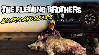 DOGGIN BOARS AND DRINKING BEERS
