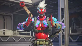 Overwatch 2 Mythic Skin Cyber Demon Genji Highlight Intros