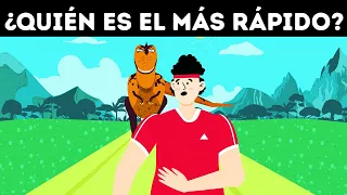 ¿A qué dinosaurios podrías vencer en una carrera?