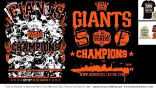 2012 Giants World Series Champions! Giants are Back - Song