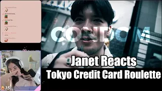 [Janet Reacts] OfflineTV Credit Card Roulette in Tokyo