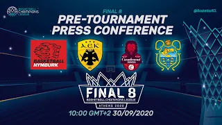 Pre-Tournament Press Conference I Wednesday - Final 8 2020 - Basketball Champions League 2019-20