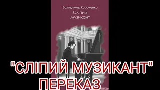 "Сліпий музикант"//В.Короленко//Переказ//Скорочено//Шкільна програма