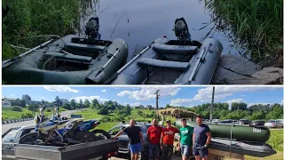 рыбачим, обкатываем плм Ветерок 8м, отдыхаем на природе