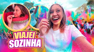 FIZ UMA VIAGEM SOZINHA!