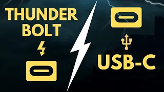 What’s the difference? | USB-C vs THUNDERBOLT?