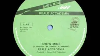 REALE ACCADEMIA - SHE'S MINE (EXTENDED VERSION) (℗1986)