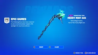 How To Get MINTY PICKAXE for FREE in Fortnite! (2024)