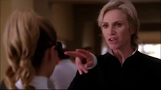 Glee - Sue Kicks Quinn Off The Cheerios 1x08