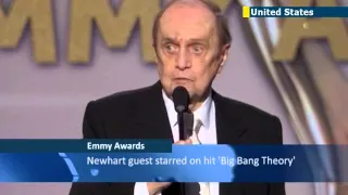 Bob Newhart finally an Emmy Awards winner for guest appearance in 'Big Bang Theory' TV show