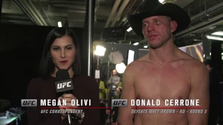 UFC 206: Donald Cerrone Backstage Interview