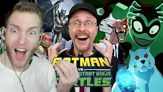 WHO ASKED FOR THIS!!! Reacting to "Batman vs Teenage Mutant Ninja Turtles" - Nostalgia Critic