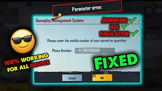 BGMI Parameter Error Fixing | Tamil Explanation | iOS and Android | #bgmi#freakyyt