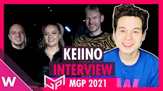 KEiiNO "Monument" @ MGP 2021 Final Rehearsal (INTERVIEW)