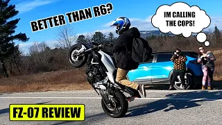 The Yamaha FZ-07 is better than a R6, and here's why