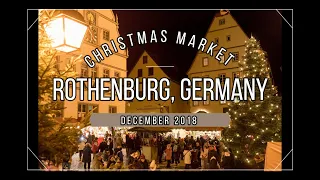 Rothenburg ob der Tauber, Germany - German Christmas Market