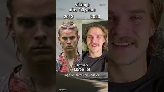 Vikings 2013 vs 2023 How They Changed | Real Name, Age Then and Now  #shorts #❤