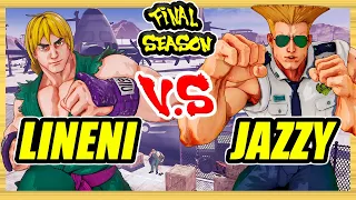 SFV CE 🔥 Lineni (Ken) vs Jazzy (Guile) 🔥 Ranked Set 🔥 Street Fighter 5