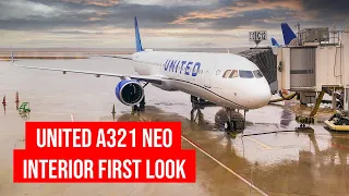 Ultimate Luxury! United's A321 Neo Interior Review: 4K, Wireless Charging, and Next-Level Amenities!