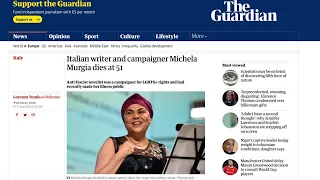 "La scrittrice dei diritti". Michela Murgia raccontata dai media stranieri