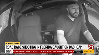 Road rage shooting in Florida caught on dashcam