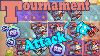 Robot, Shaman, Clan Tournament Attack and Plunder BEST - Rush Royale Tournament Full Video Wide