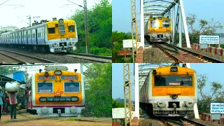 4 Different Types Emu Local Train of South Eastern Railway.