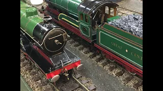 Gauge 1 Live Steam at the Felixstowe Model railway show 2021.