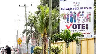 Présidentielle au Liberia: deuxième tour le 14 novembre entre Weah et Boakai