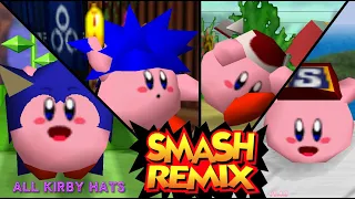 Smash Remix 1.4.0 ALL KIRBY HATS (Every character)