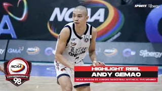 NCAA Season 98 JBB: Andy Gemao Highlights