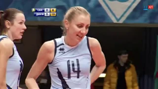 Волейбол  ЧР 2016/2017  женщины Плей-офф Динамо  Москва  vs Вк Сахалин