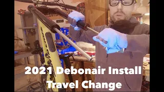 Lyrik / Pike Lower Leg Service, Travel Change and 2021 Debonair Air Spring Upgrade Install.