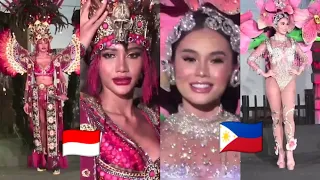 Reina Hispanoamericana National Costume Competition: Filipinas and Indonesia / FULL PERFORMANCE