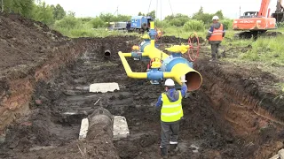 "Техника дела". Ремонт магистрального газопровода.